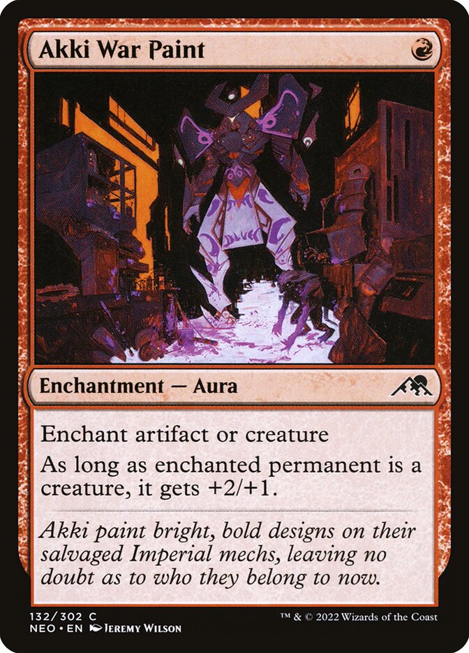Akki War Paint - Foil
