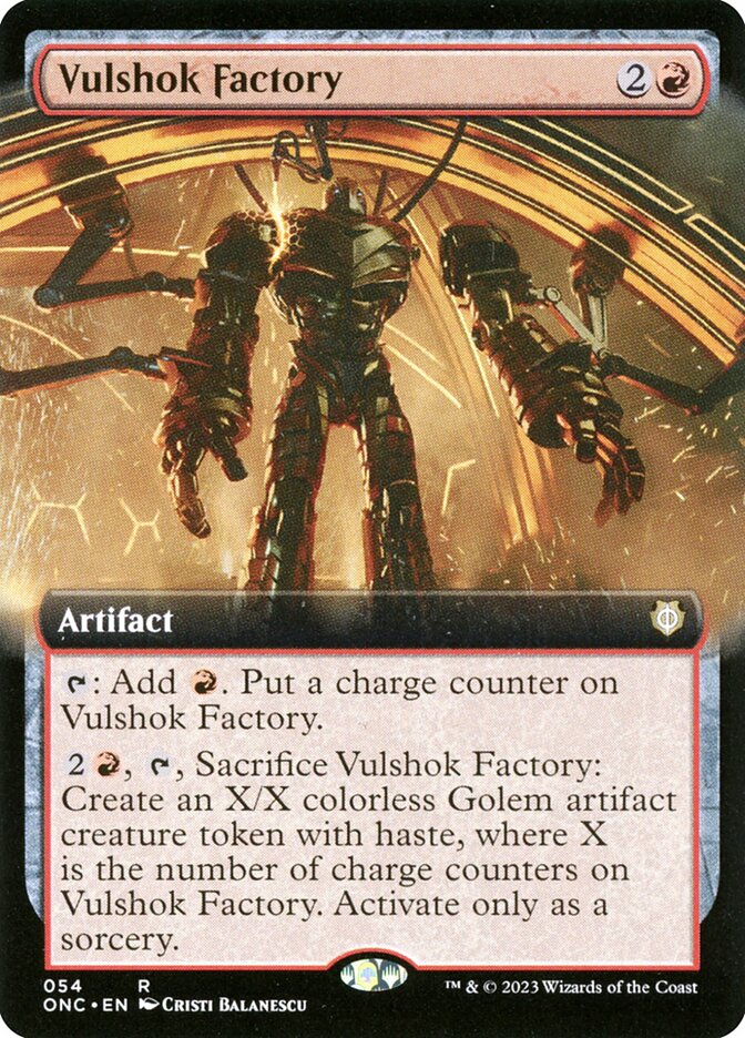 Vulshok Factory - Extended Art - Foil