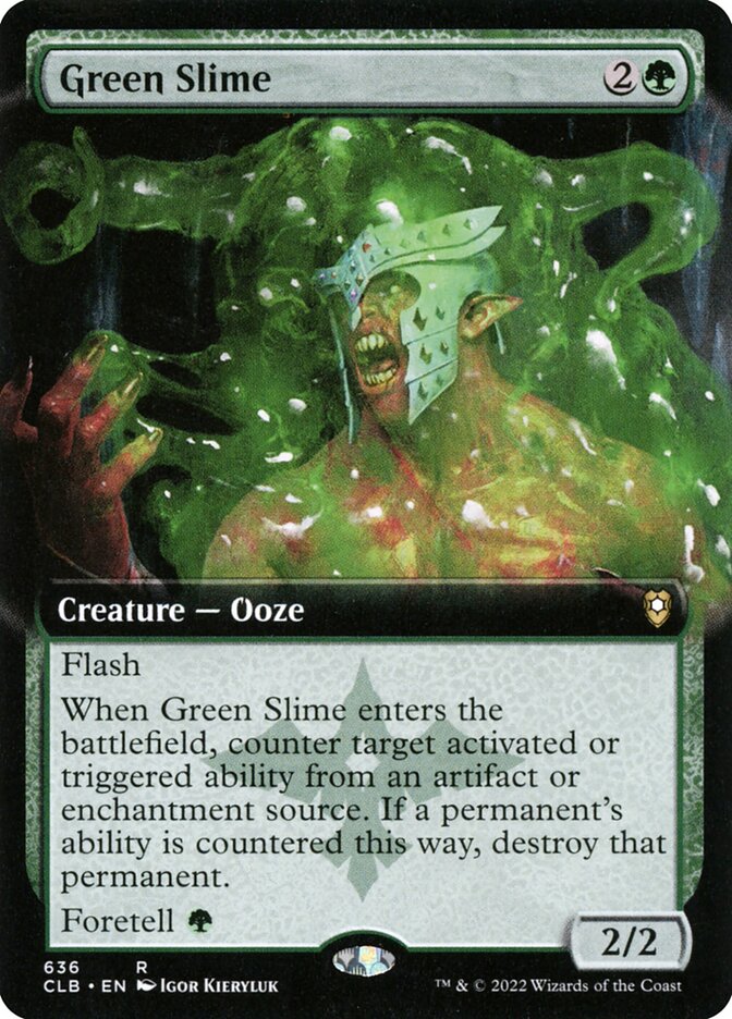 Green Slime - Extended Art