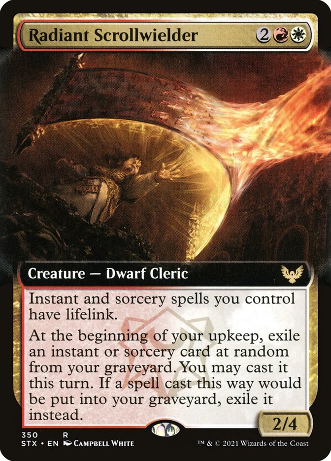 Radiant Scrollwielder - Extended Art