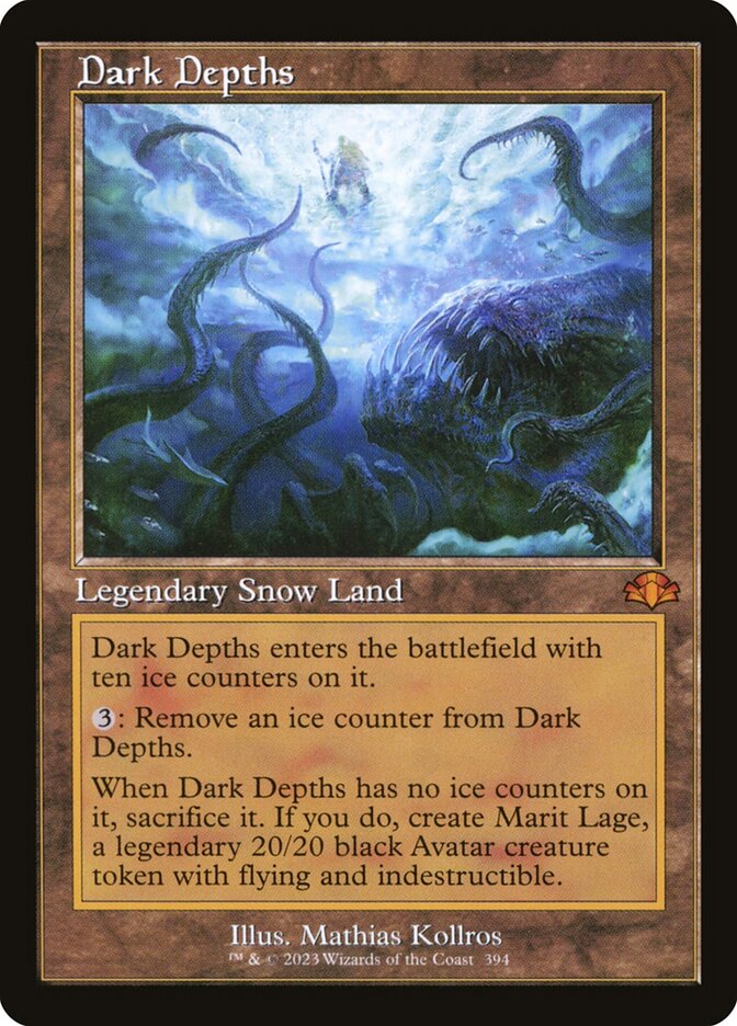 Dark Depths - Retro Frame