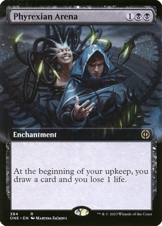 Phyrexian Arena - Extended Art - Foil