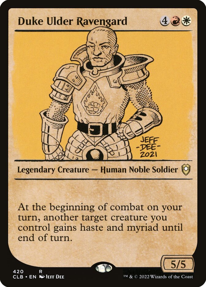 Duke Ulder Ravengard - Showcase - Foil