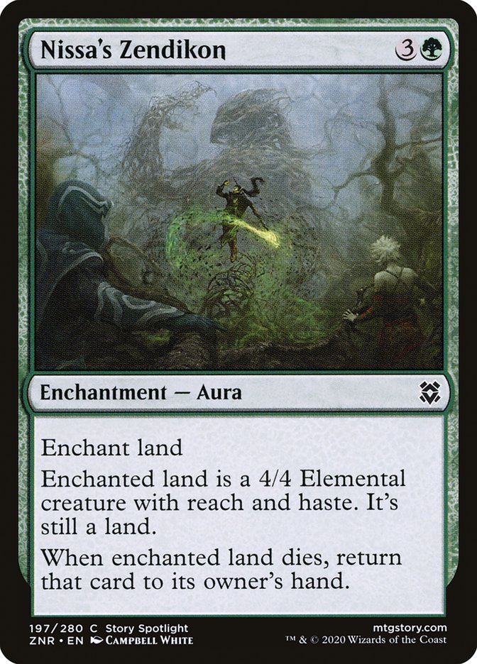 Nissa's Zendikon - Foil