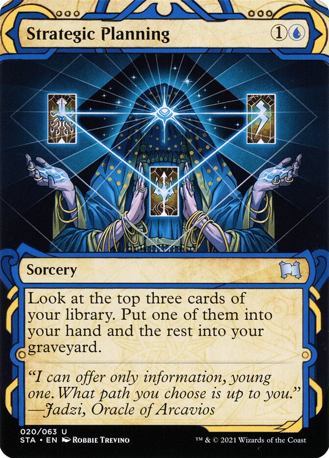 Strategic Planning - Borderless - Foil