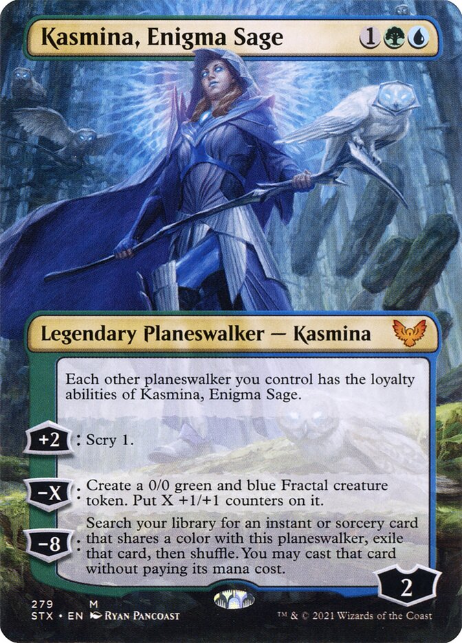 Kasmina, Enigma Sage - Borderless