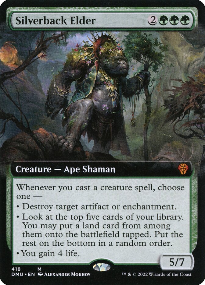 Silverback Elder - Extended Art - Foil