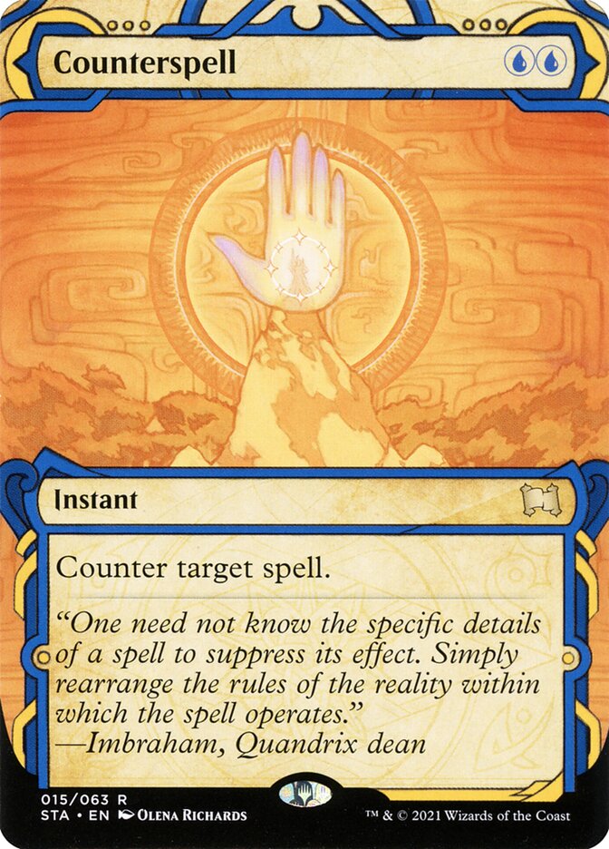 Counterspell - Borderless - Foil
