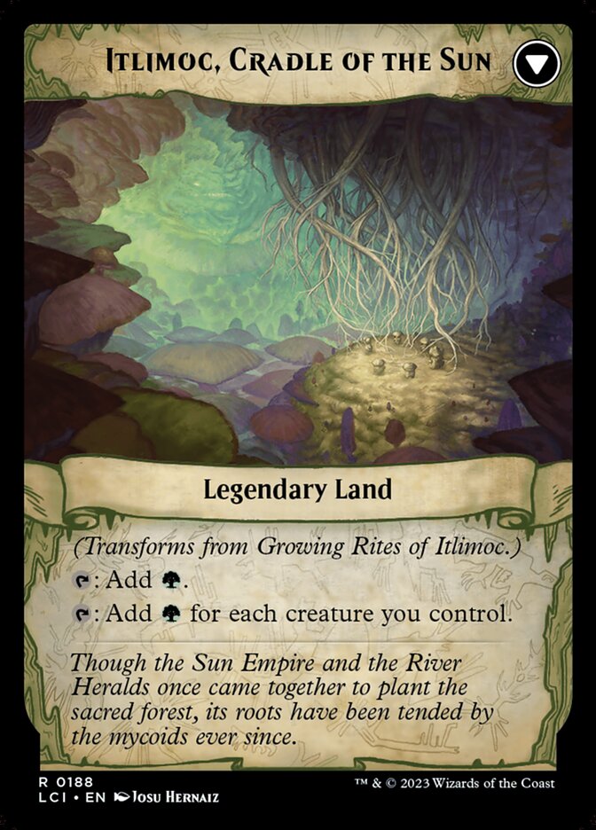 Growing Rites of Itlimoc // Itlimoc, Cradle of the Sun - Foil