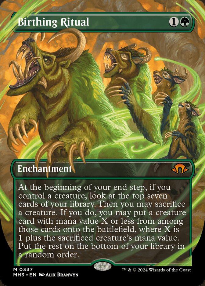 Birthing Ritual - Borderless - Foil
