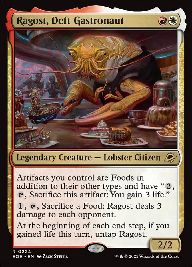 Ragost, Deft Gastronaut - Foil