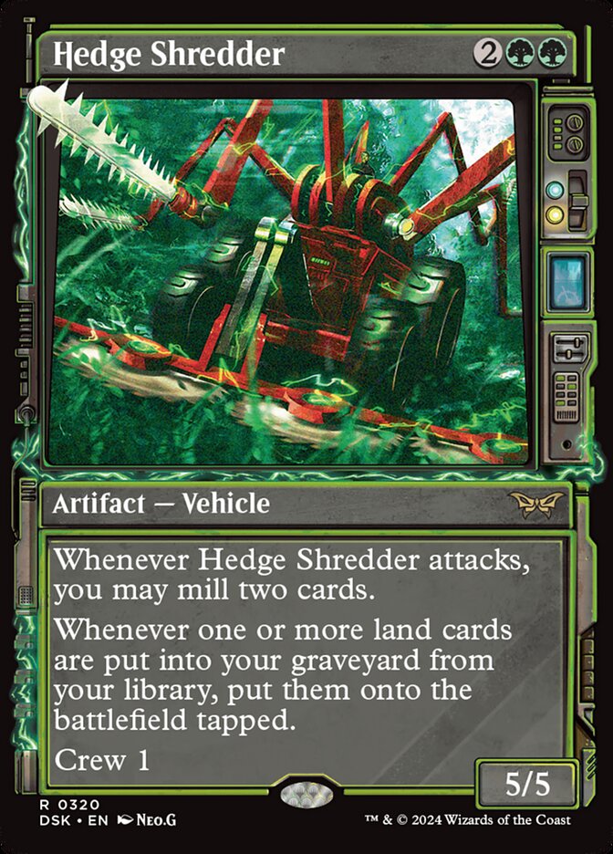 Hedge Shredder - Showcase - Foil