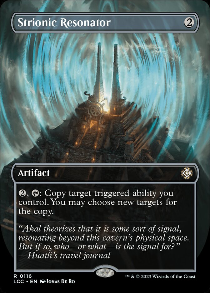 Strionic Resonator - Borderless - Foil