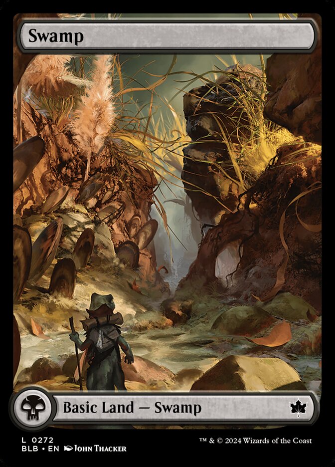Swamp - Full Art (Autumn) - Foil