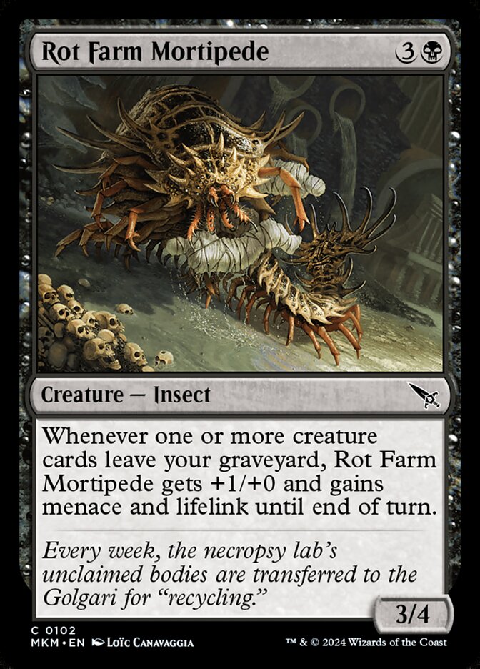 Rot Farm Mortipede - Foil