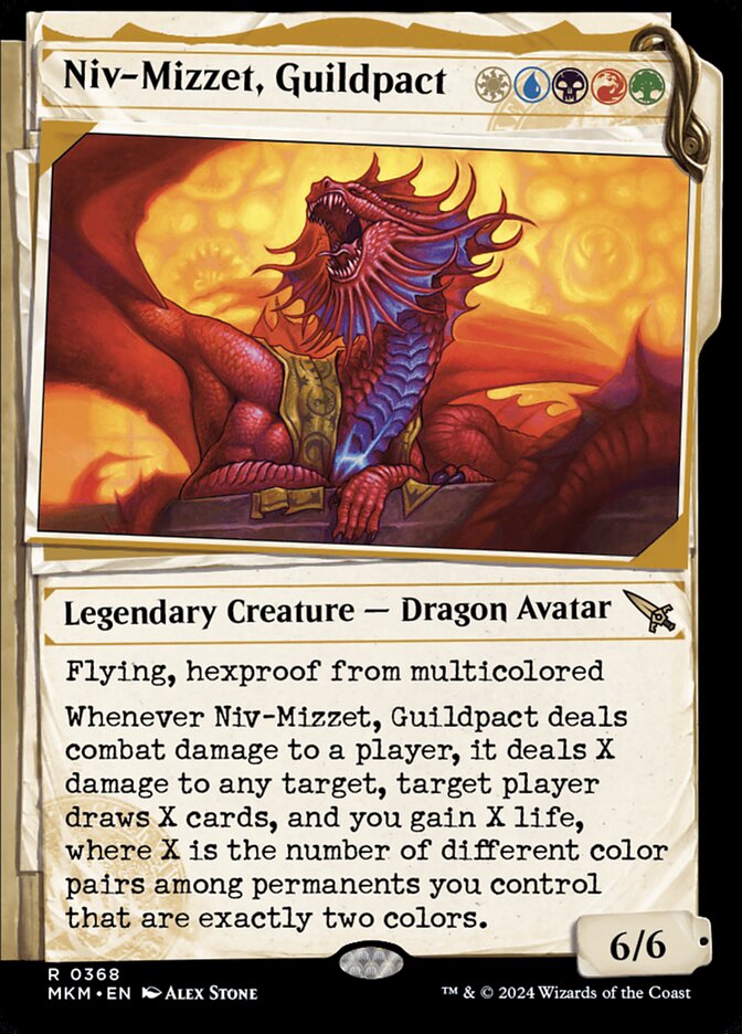Niv-Mizzet, Guildpact - Dossier