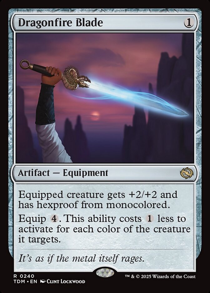 Dragonfire Blade - Foil