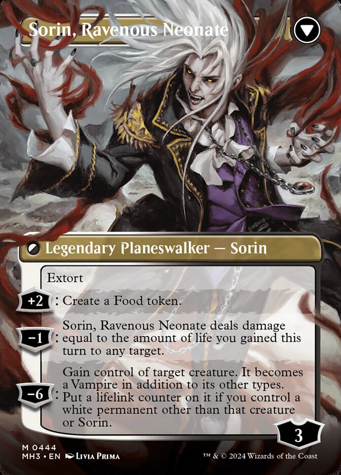 Sorin of House Markov // Sorin, Ravenous Neonate - Borderless