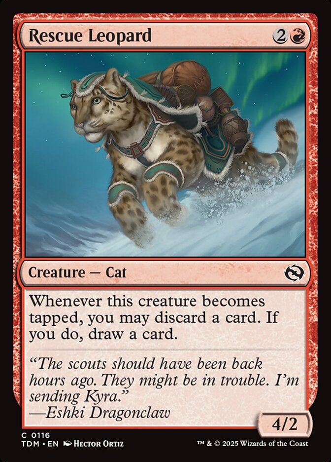 Rescue Leopard - Foil