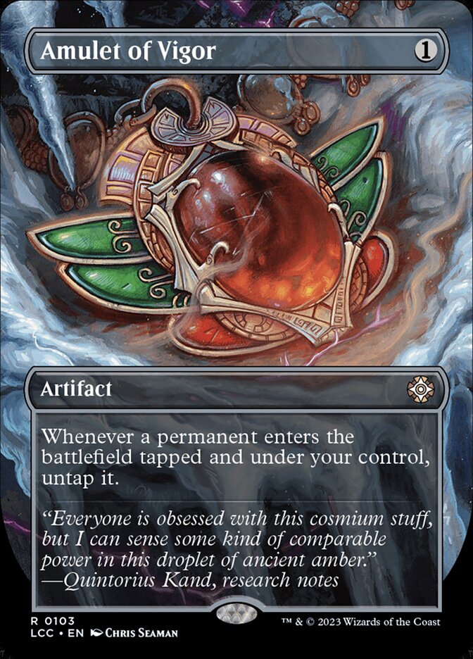 Amulet of Vigor - Borderless - Foil