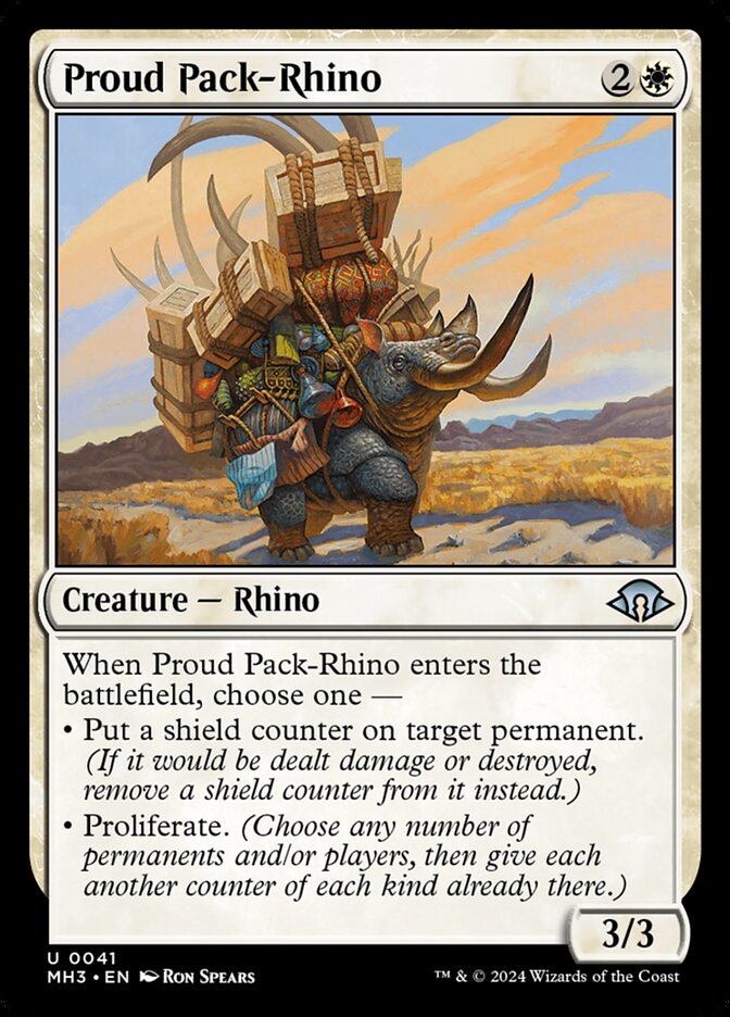 Proud Pack-Rhino - Foil