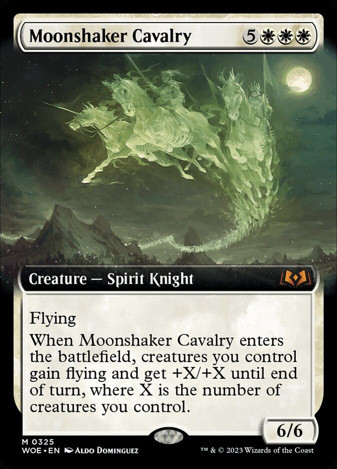Moonshaker Cavalry - Extended Art - Foil