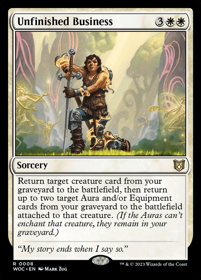 Unfinished Business - Foil