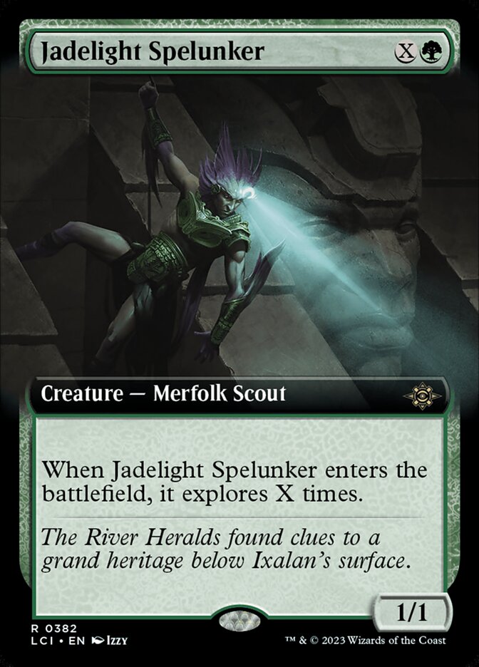 Jadelight Spelunker - Extended Art - Foil