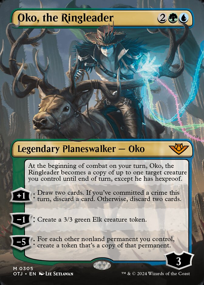 Oko, the Ringleader - Borderless - Foil