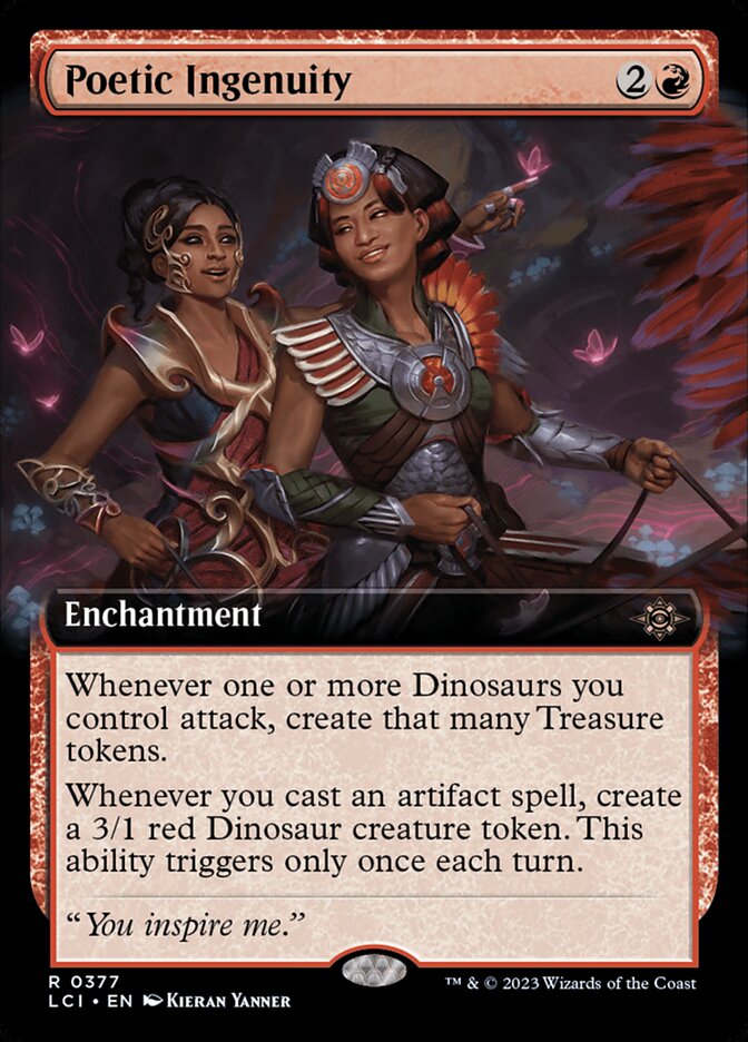 Poetic Ingenuity - Extended Art - Foil