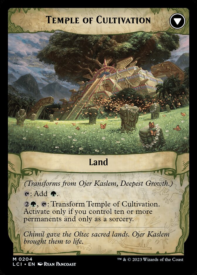 Ojer Kaslem, Deepest Growth // Temple of Cultivation - Foil