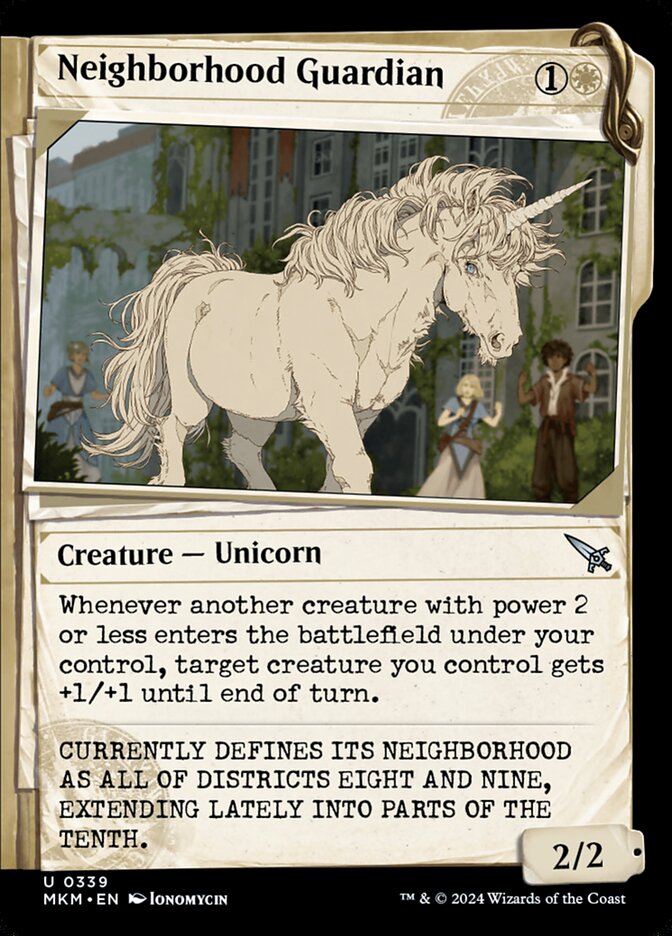 Neighborhood Guardian - Dossier - Foil