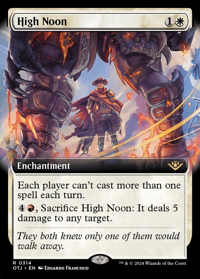 High Noon - Extended Art - Foil