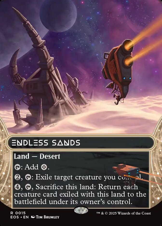 Endless Sands - Borderless - Foil