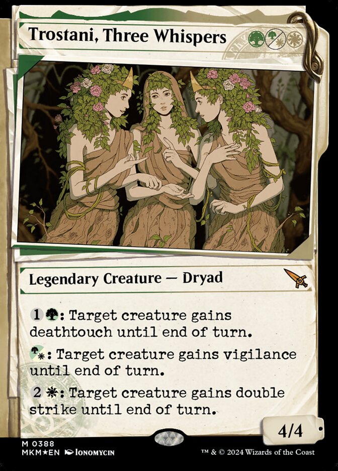 Trostani, Three Whispers - Invisible Ink - Foil