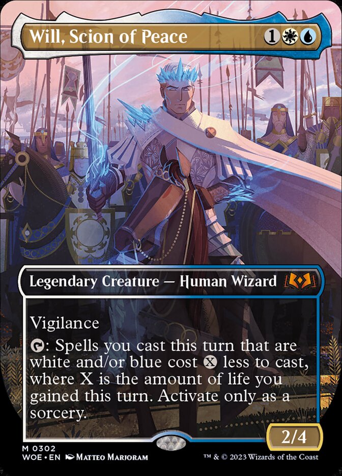 Will, Scion of Peace - Borderless - Foil