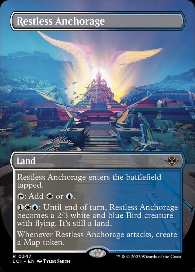 Restless Anchorage - Borderless - Foil