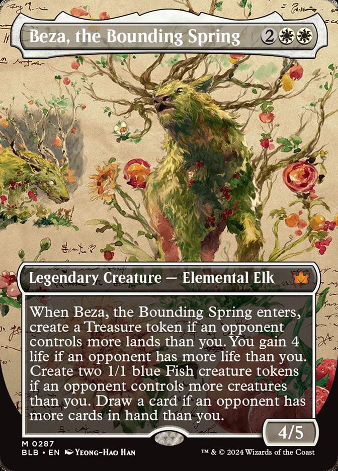 Beza, the Bounding Spring - Borderless - Foil
