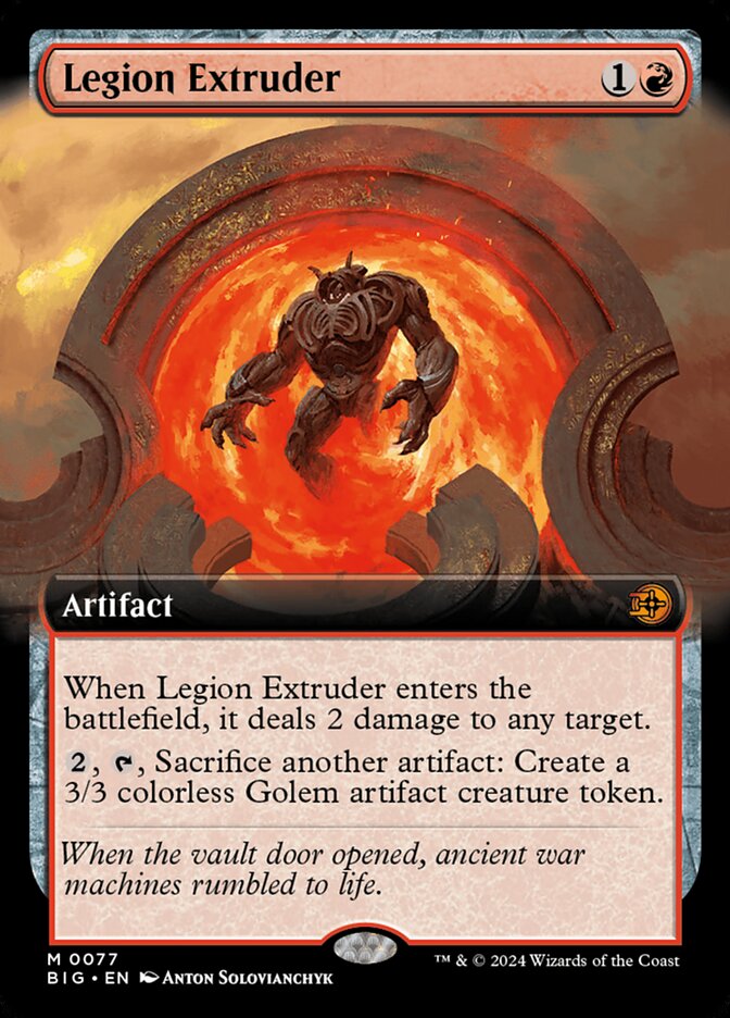 Legion Extruder - Extended Art