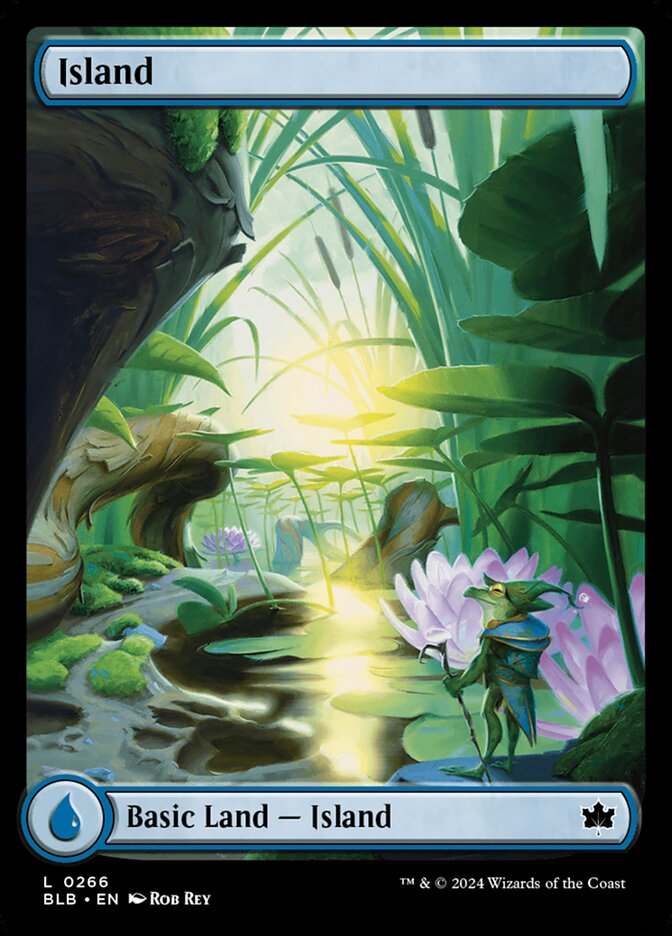 Island - Full Art (Spring) - Foil