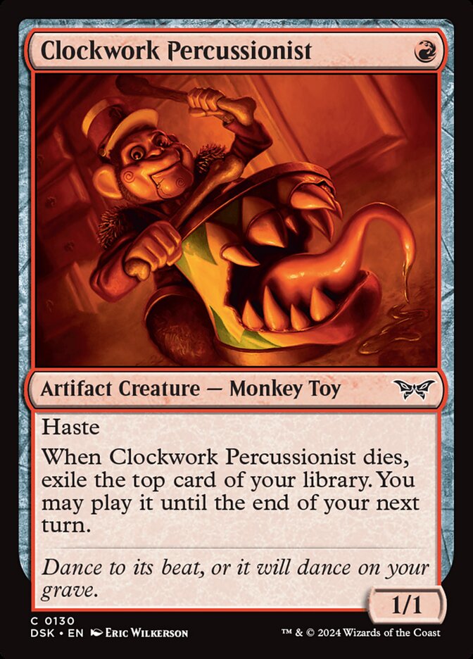 Clockwork Percussionist - Foil