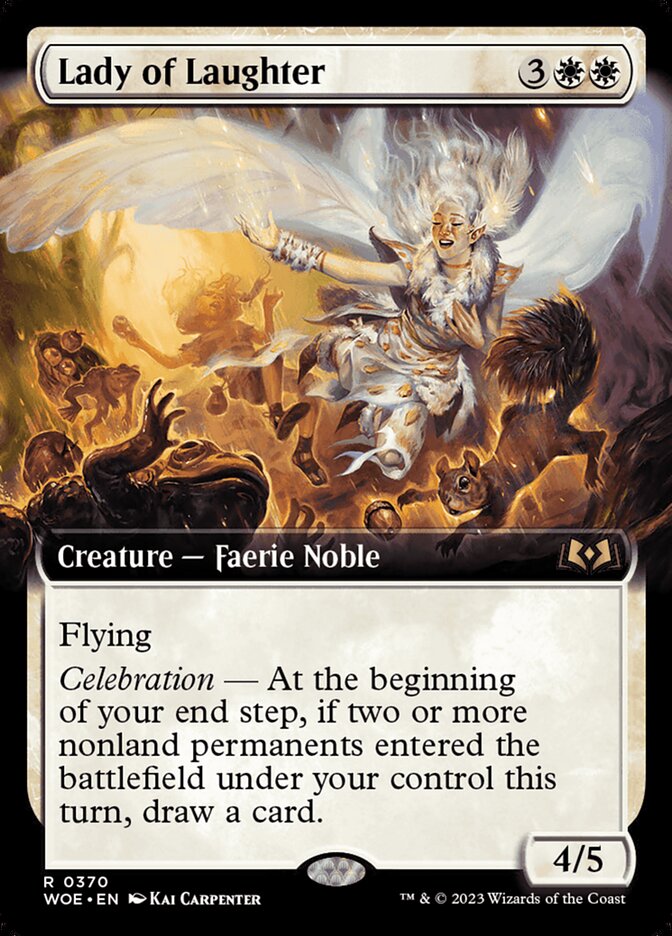 Lady of Laughter - Extended Art - Foil