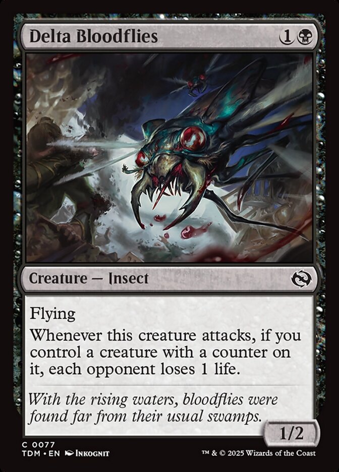 Delta Bloodflies - Foil