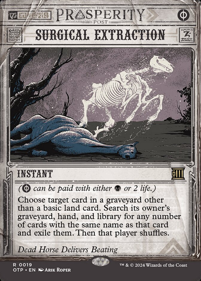 Surgical Extraction - Prosperity - Foil