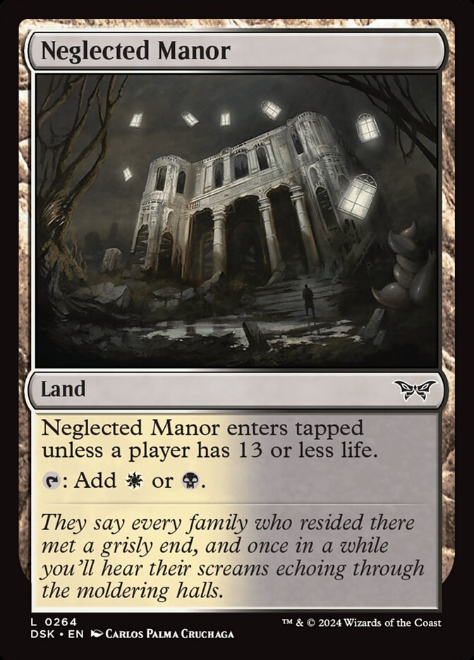 Neglected Manor - Foil