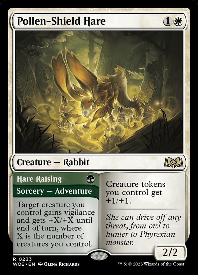 Pollen-Shield Hare // Hare Raising - Foil