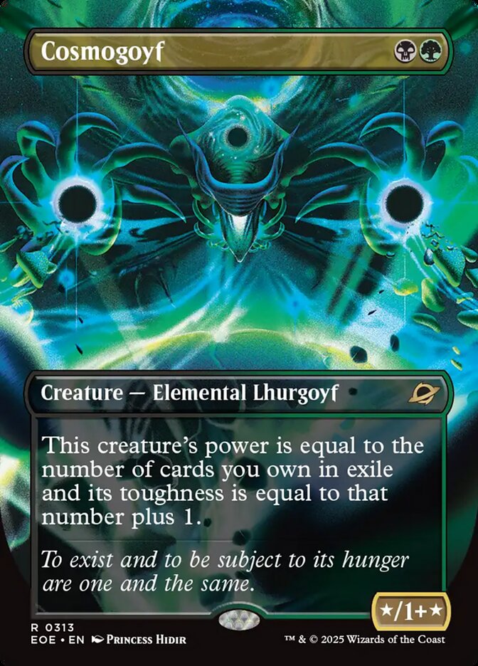 Cosmogoyf - Borderless - Foil