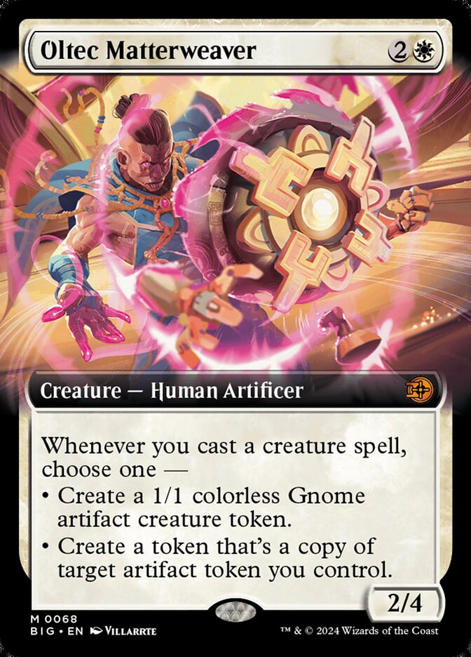 Oltec Matterweaver - Extended Art - Foil