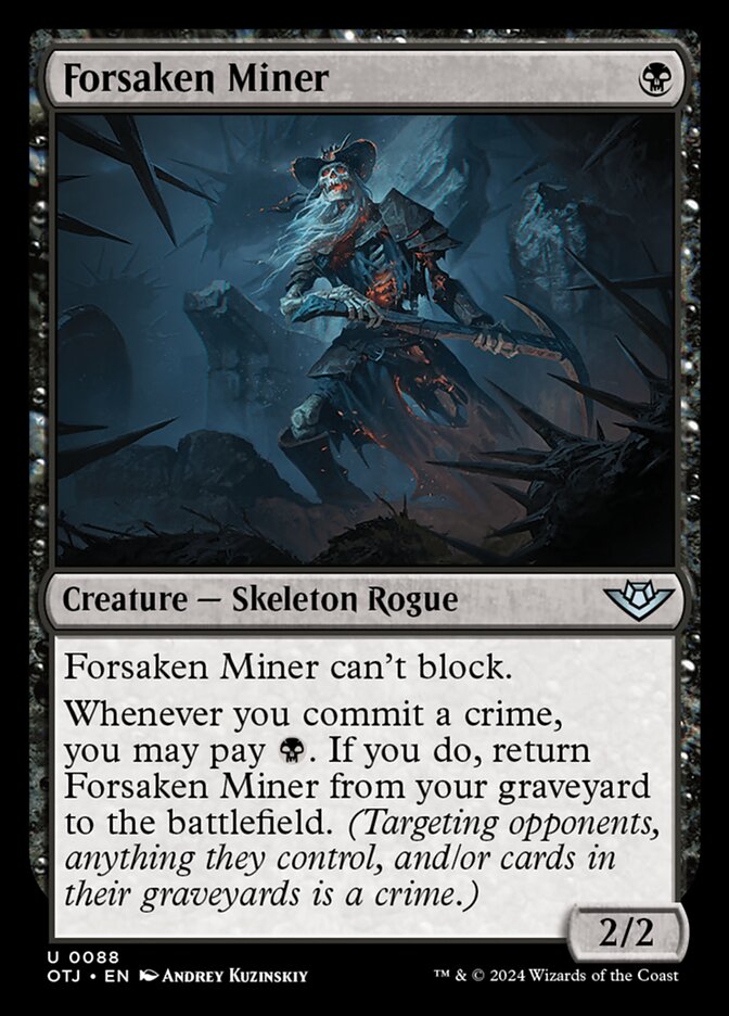 Forsaken Miner - Foil