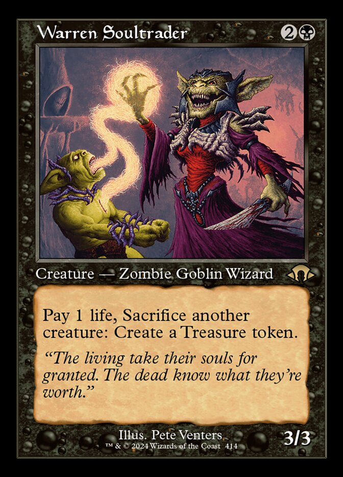 Warren Soultrader - Retro Frame - Foil